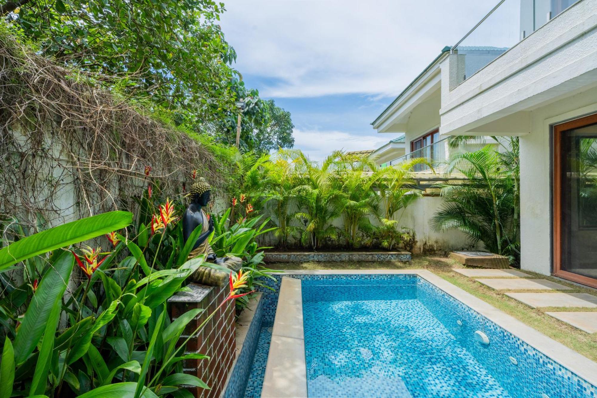 Elivaas 3 Bhk Pvt Pool & Bar - Villa Valerie Oxel Екстер'єр фото
