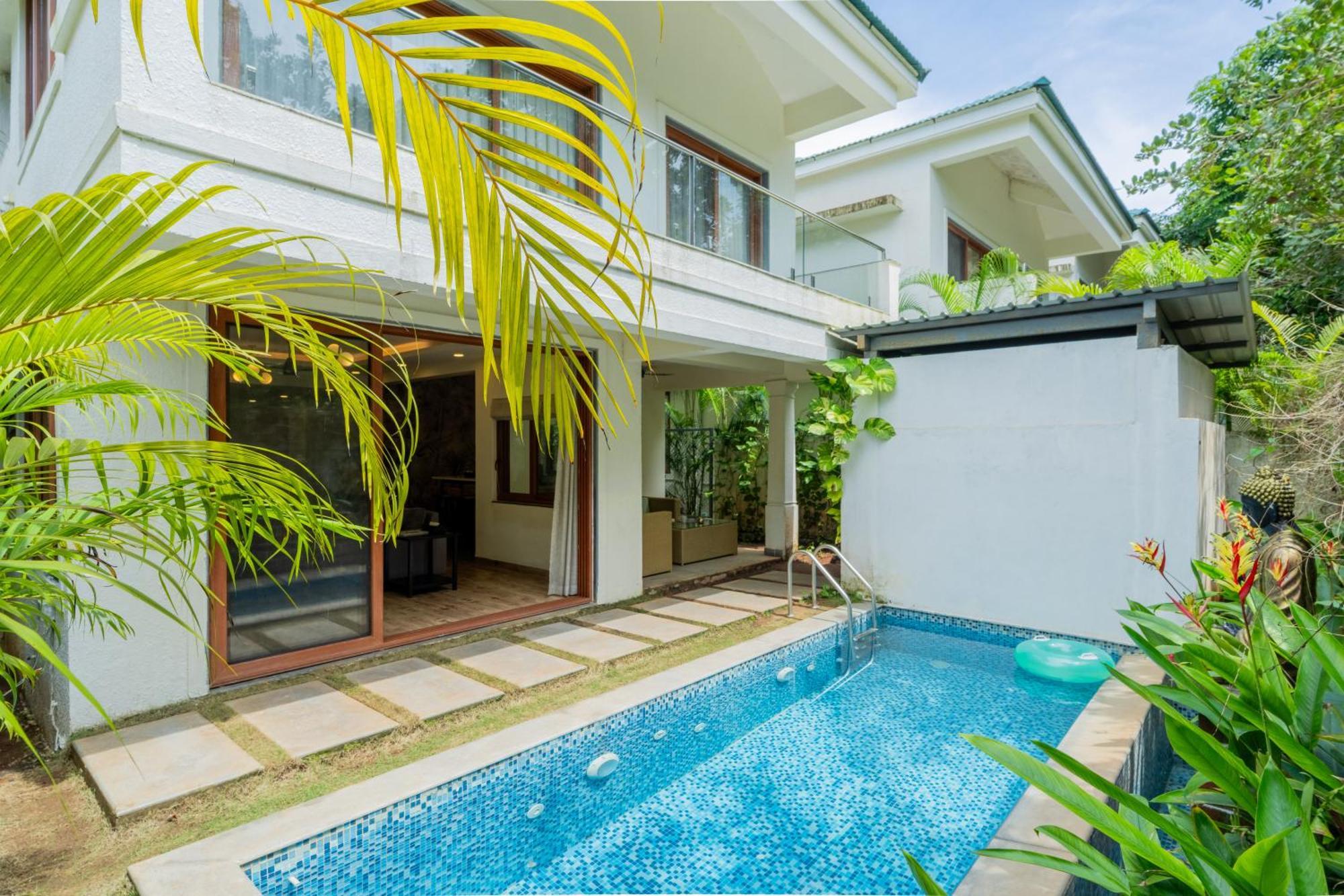 Elivaas 3 Bhk Pvt Pool & Bar - Villa Valerie Oxel Екстер'єр фото