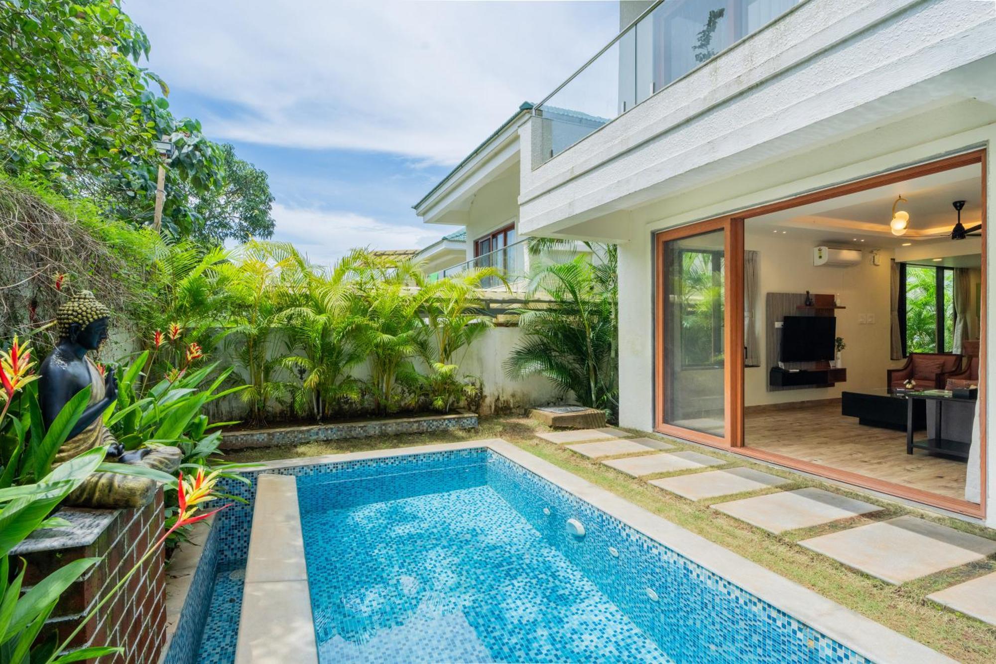 Elivaas 3 Bhk Pvt Pool & Bar - Villa Valerie Oxel Екстер'єр фото