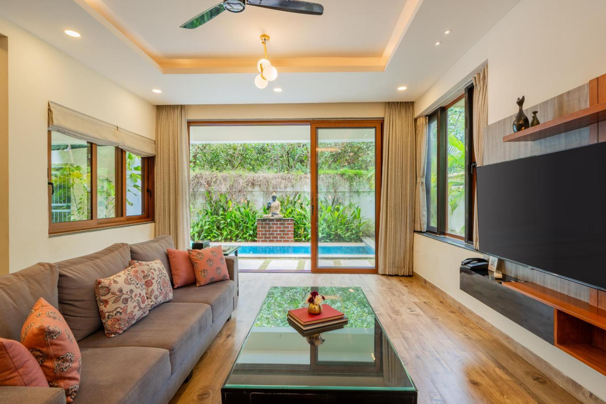Elivaas 3 Bhk Pvt Pool & Bar - Villa Valerie Oxel Екстер'єр фото