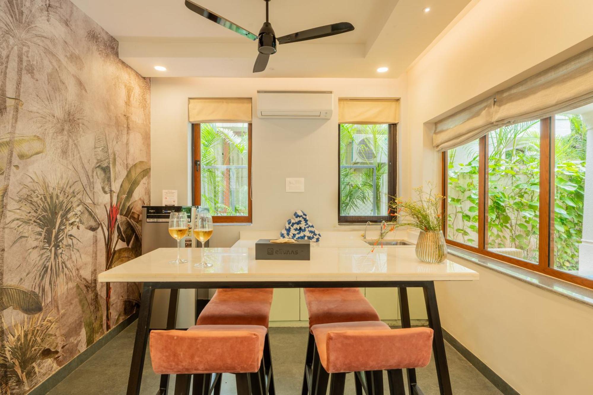 Elivaas 3 Bhk Pvt Pool & Bar - Villa Valerie Oxel Екстер'єр фото