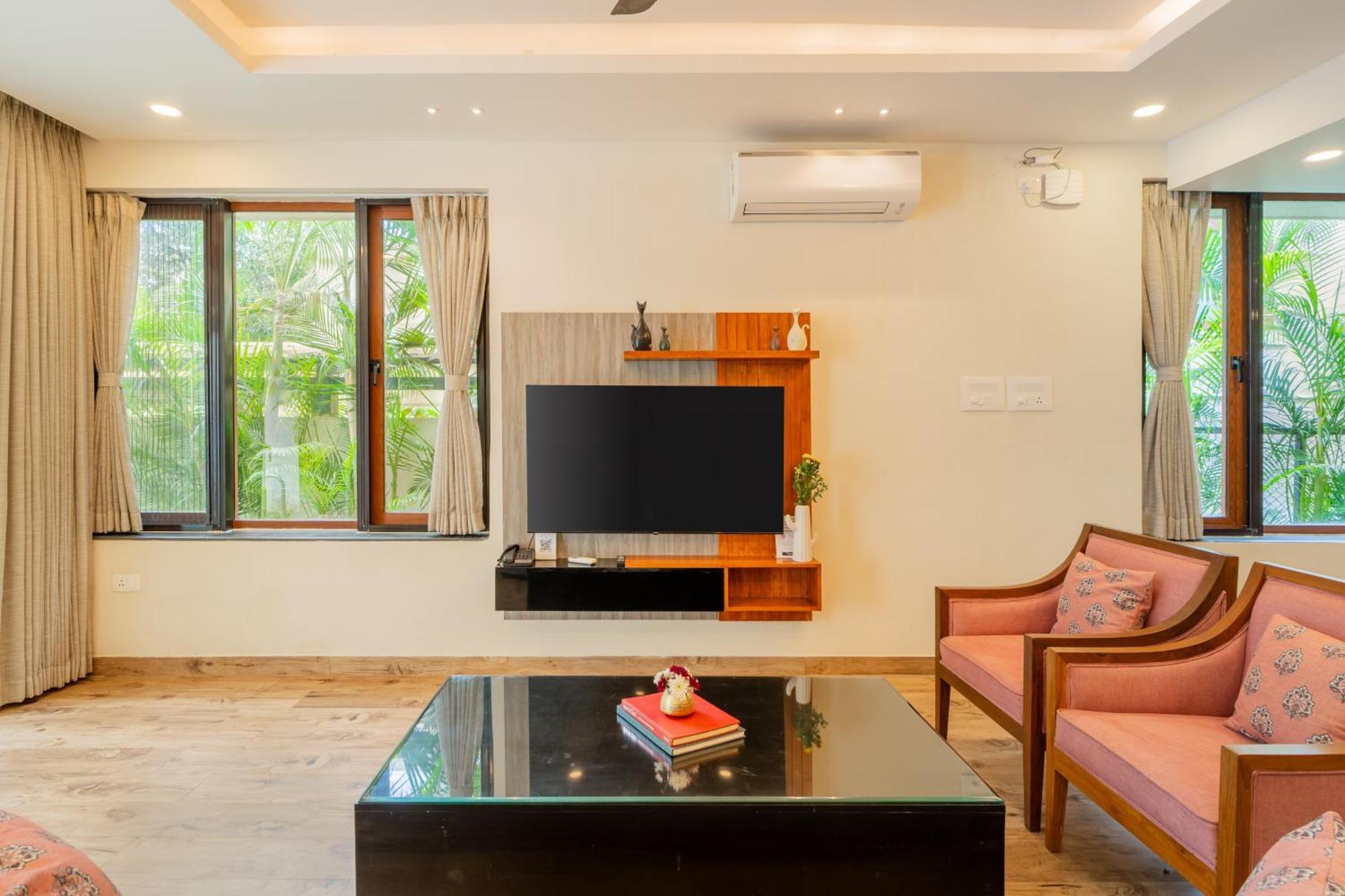 Elivaas 3 Bhk Pvt Pool & Bar - Villa Valerie Oxel Екстер'єр фото