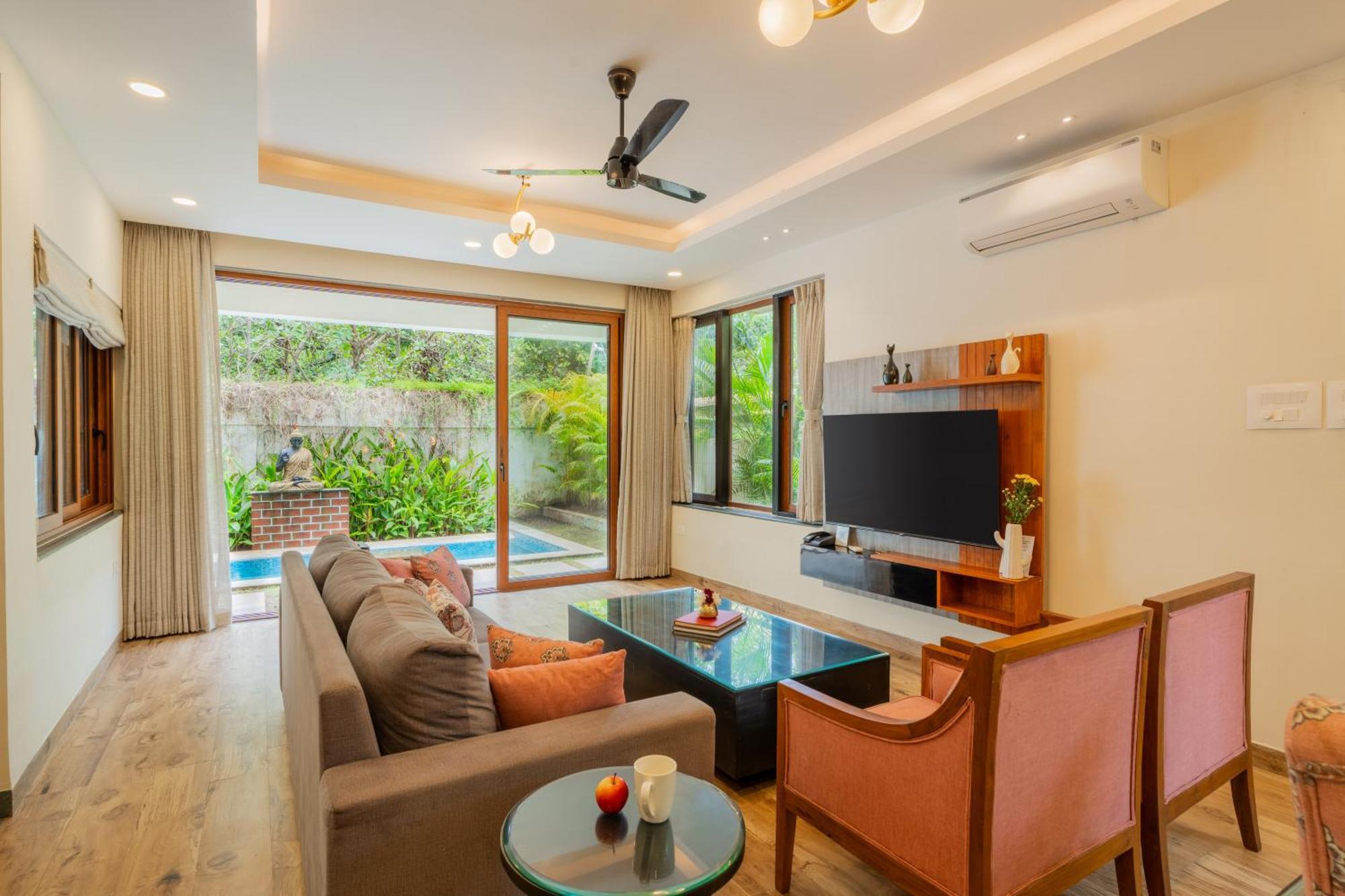 Elivaas 3 Bhk Pvt Pool & Bar - Villa Valerie Oxel Екстер'єр фото