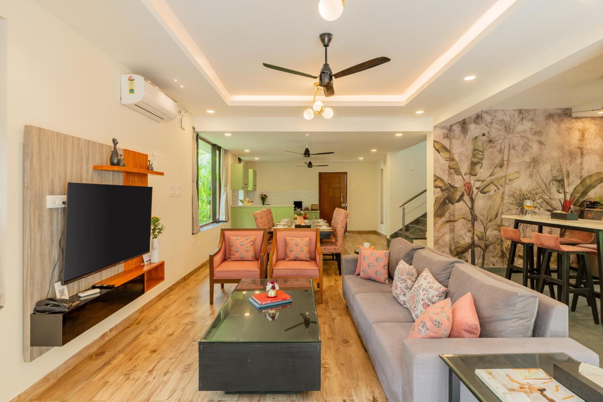 Elivaas 3 Bhk Pvt Pool & Bar - Villa Valerie Oxel Екстер'єр фото