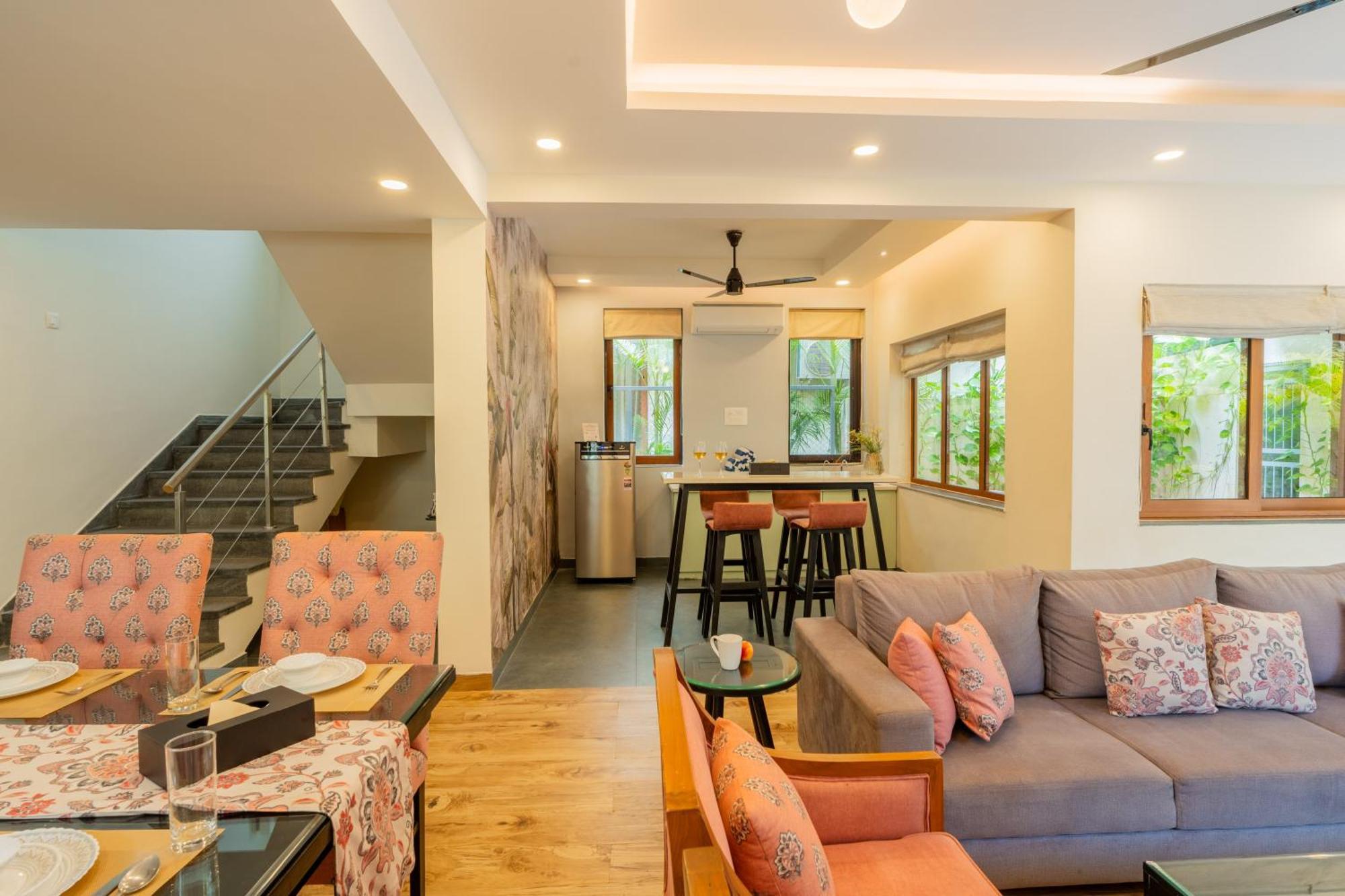 Elivaas 3 Bhk Pvt Pool & Bar - Villa Valerie Oxel Екстер'єр фото