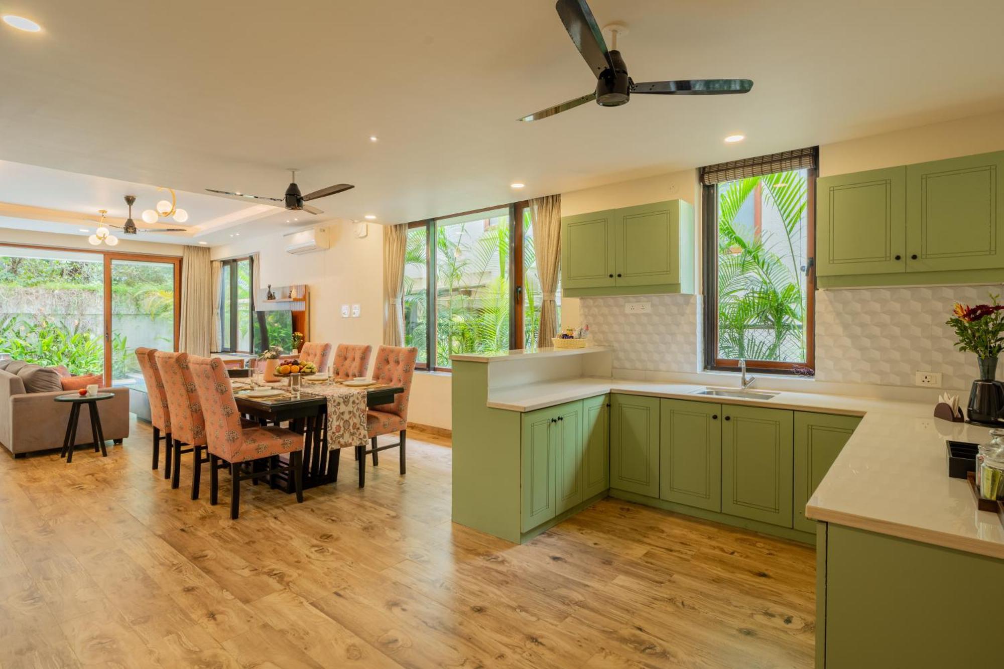 Elivaas 3 Bhk Pvt Pool & Bar - Villa Valerie Oxel Екстер'єр фото
