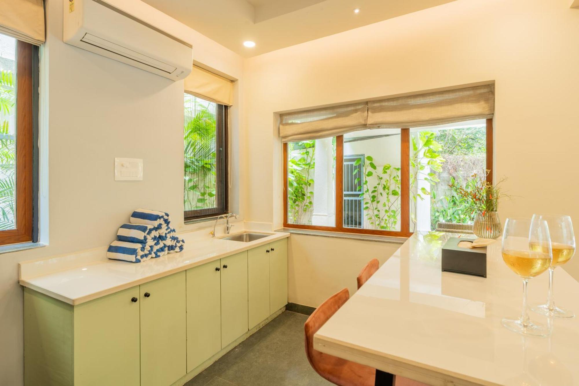 Elivaas 3 Bhk Pvt Pool & Bar - Villa Valerie Oxel Екстер'єр фото