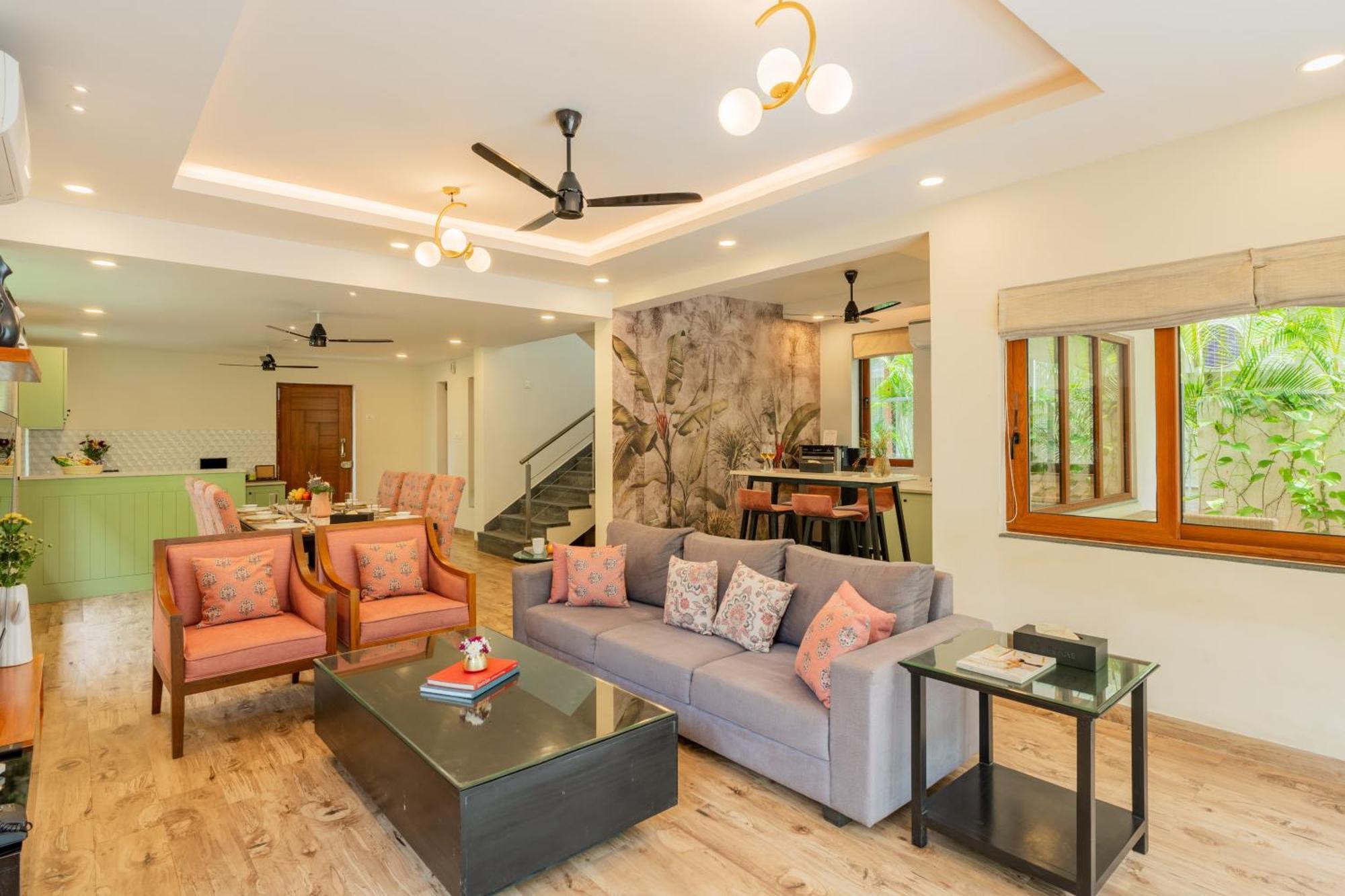 Elivaas 3 Bhk Pvt Pool & Bar - Villa Valerie Oxel Екстер'єр фото
